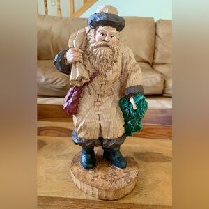 Vintage Christmas Old World Santa